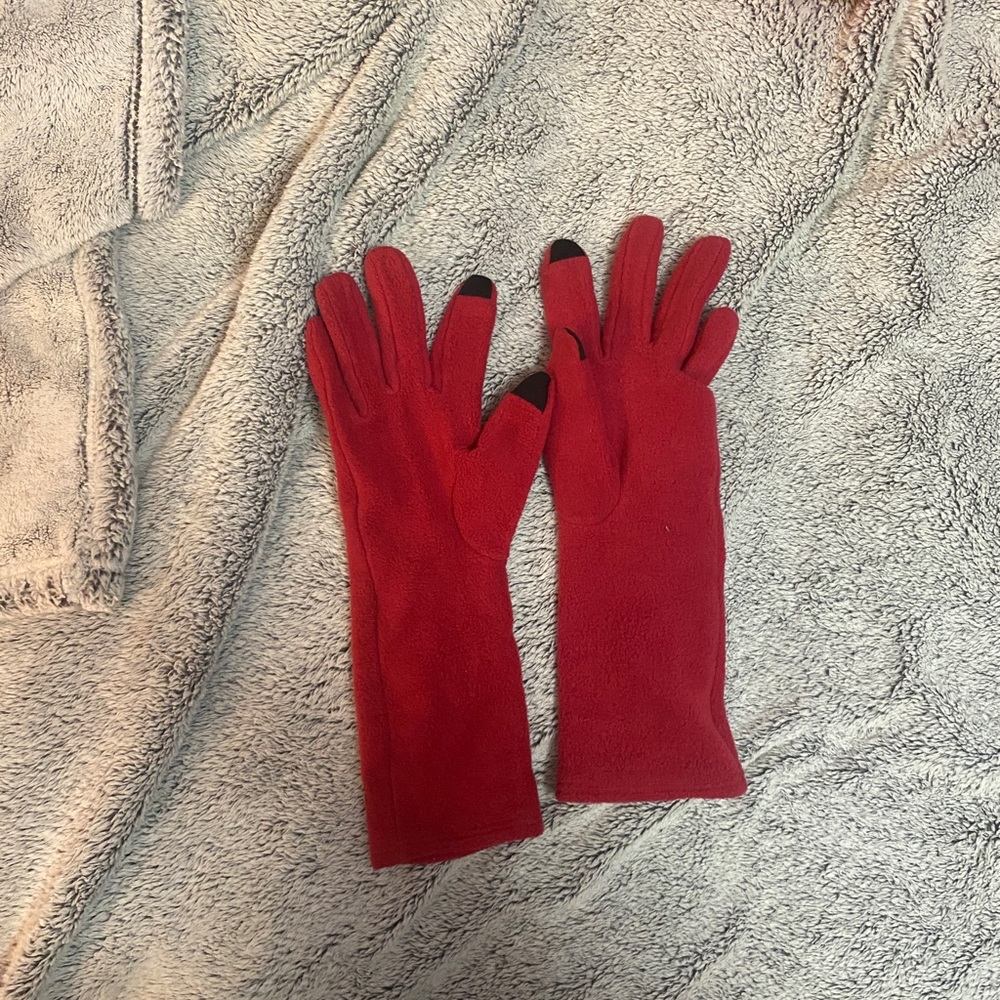 NWOT pink phone touch screen gloves